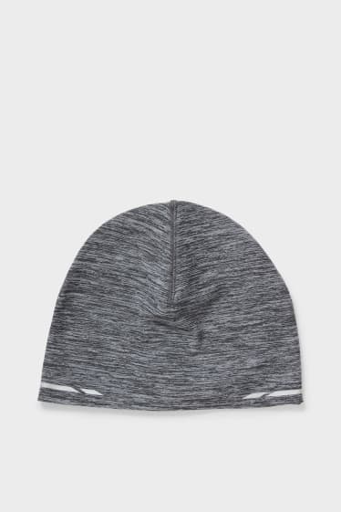 Men - Jersey hat - gray-melange