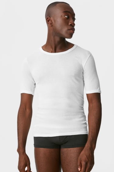 Uomo - T-shirt tecnica - bianco