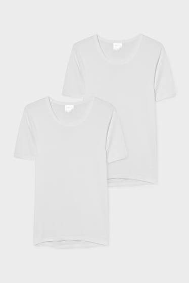 Uomo - T-shirt tecnica - bianco