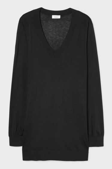 Damen - Pullover - schwarz