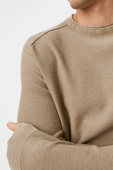 Men - Jumper - light brown