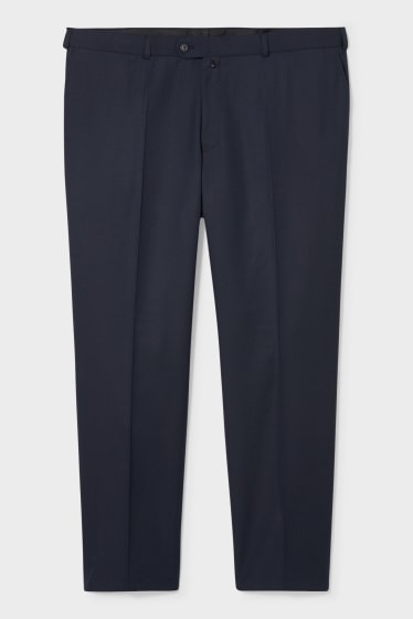 Men - Mix-and-match suit trousers - regular fit - dark blue