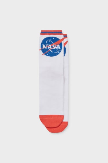 Tieners & jongvolwassenen - CLOCKHOUSE - sokken - NASA - wit