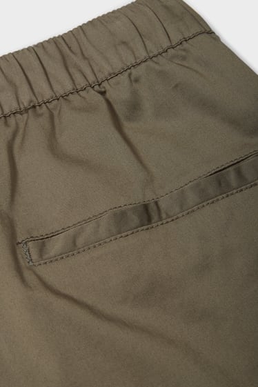 Femmes - Pantalon en toile - classic slim fit - kaki