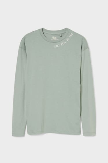 Children - Long sleeve top - genderneutral - mint green