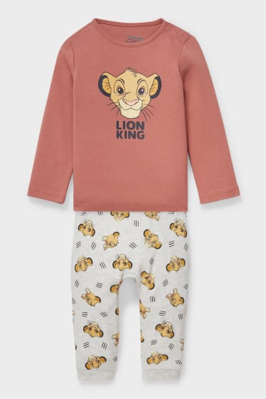 Baby's - The Lion King - babypyjama - bruin / crème wit