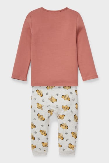 Baby's - The Lion King - babypyjama - bruin / crème wit