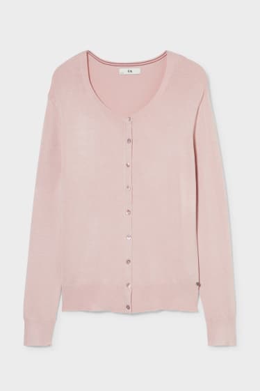 Women - Cardigan - rose