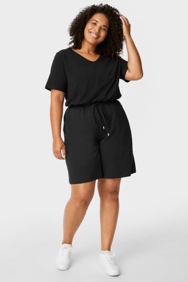 Women - Multipack of 2 - sweat shorts - black
