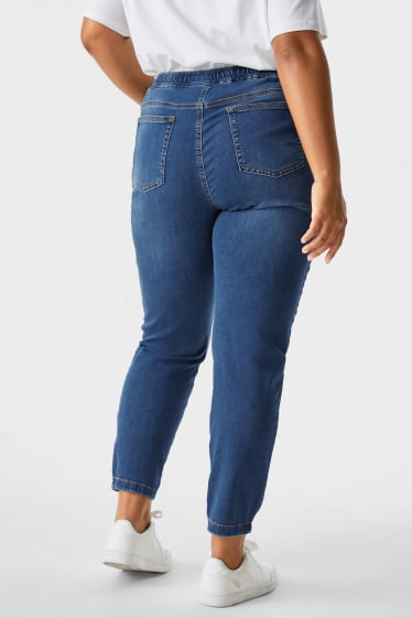 Femmes - Relaxed Jeans - matière recyclée - jean bleu
