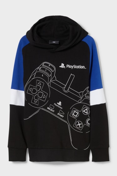 Dzieci - PlayStation - bluza z kapturem - czarny