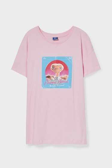 Teens & young adults - CLOCKHOUSE - T-shirt - E.T. - rose