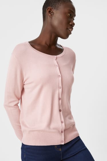 Women - Cardigan - rose