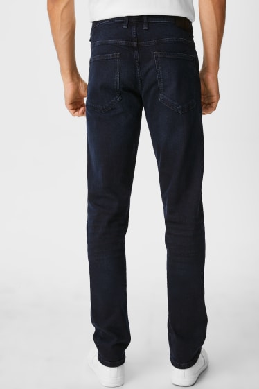 Hommes - Slim jean - avec fibres de chanvre - LYCRA® - jean gris foncé