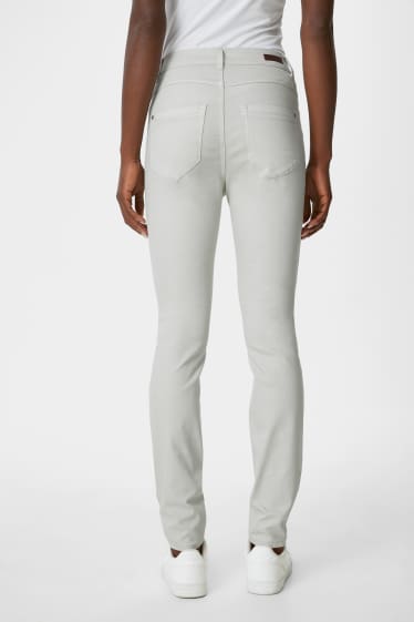 Women - Trousers - skinny fit - cremewhite