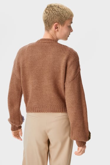 Women - CLOCKHOUSE - cardigan - Caramel