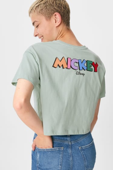 Dames - CLOCKHOUSE - T-shirt - Disney - mintgroen