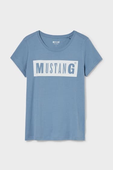 Damen - MUSTANG - T-Shirt - blau