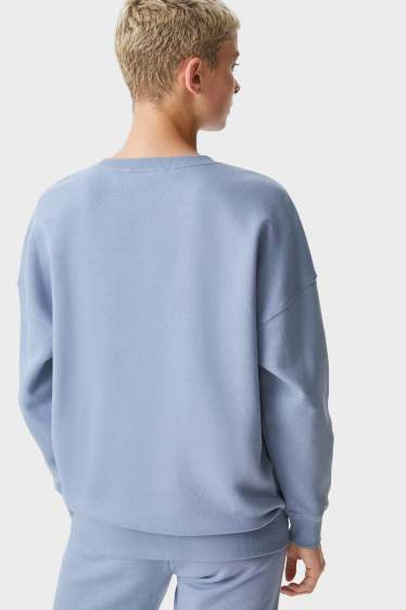 Teens & young adults - CLOCKHOUSE - sweatshirt - light blue-melange