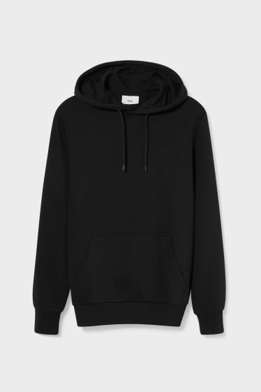 Heren - Hoodie - zwart