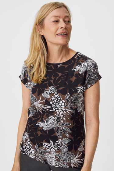 Women - T-shirt - brown