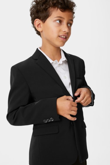 Children - Mix-and-match tailored jacket - extra-wide - black