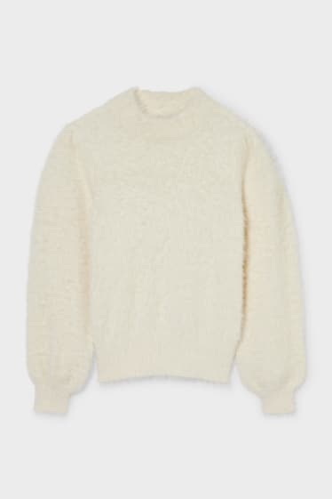 Children Girls - Jumper - cremewhite