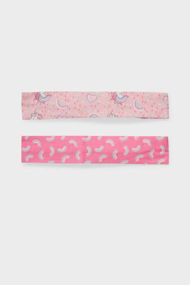 Children Girls - Multipack of 2 - hairband - pink / rose