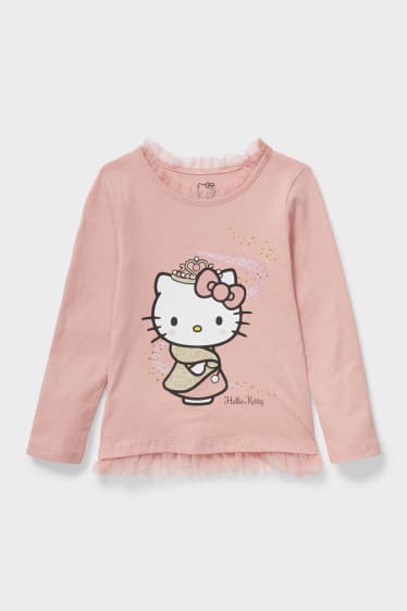 Bambini - Hello Kitty - maglia a maniche lunghe - rosa