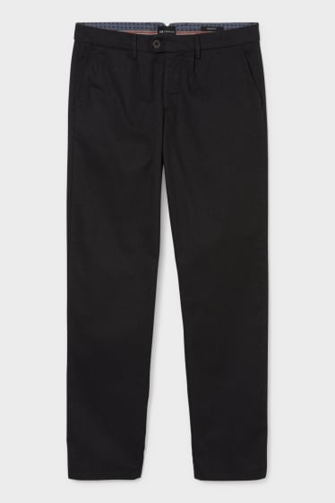 Mężczyźni - Spodnie chino - regular fit - ciemnoszary