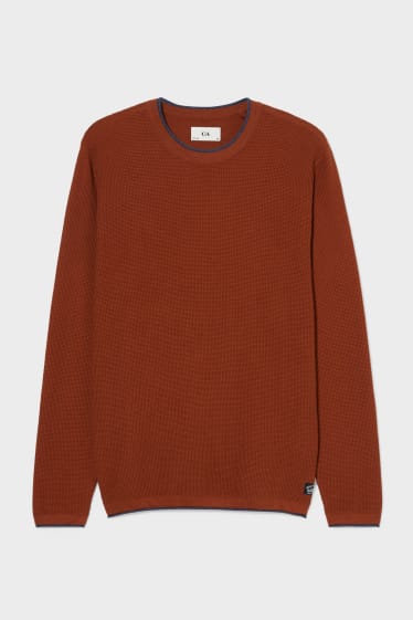 Men - Jumper - Colour espresso