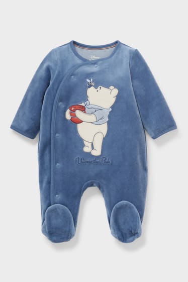 Baby's - Winnie de Poeh - babypyjama - donkerblauw