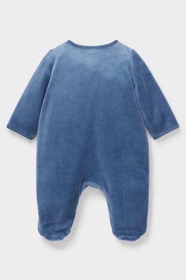 Baby's - Winnie de Poeh - babypyjama - donkerblauw