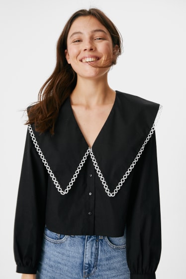 Teens & young adults - CLOCKHOUSE - blouse - black