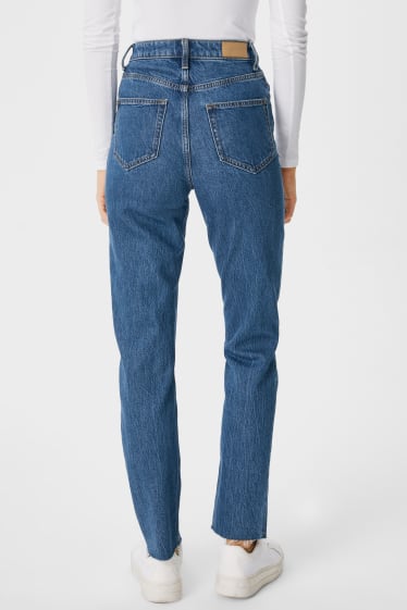 Ados & jeunes adultes - CLOCKHOUSE - Straight Jeans - jean bleu