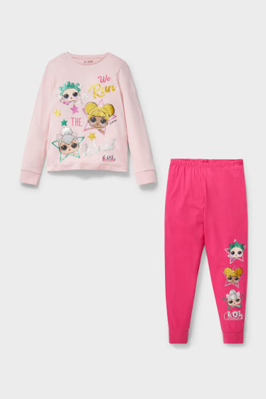 Dětské - L.O.L. Surprise - pyžamo - 2dílné - růžová