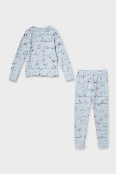 Kinderen - Pyjama - 2-delig - lichtblauw