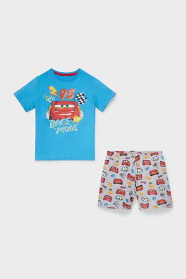 Bambini - Cars - pigiama corto - 2 pezzi - azzurro