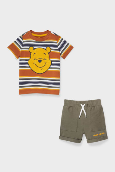 Babies - Winnie the Pooh - baby outfit  - 2 piece - multicoloured