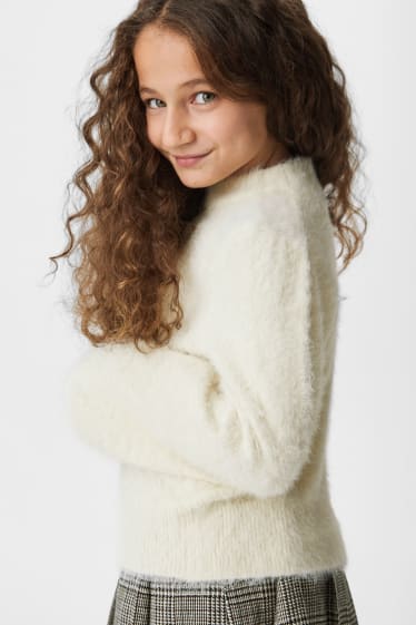 Bambini - Pullover - bianco crema