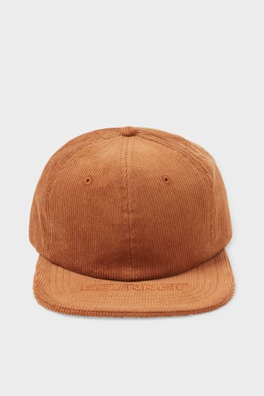 Teens & young adults - CLOCKHOUSE - corduroy cap - brown