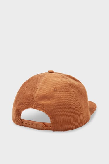 Teens & young adults - CLOCKHOUSE - corduroy cap - brown