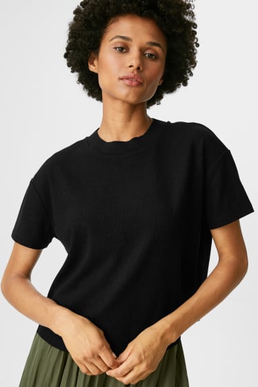 Kobiety - T-shirt - czarny