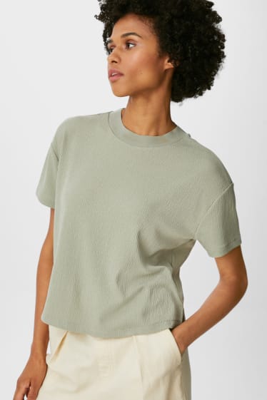Kobiety - T-shirt - jasnozielony