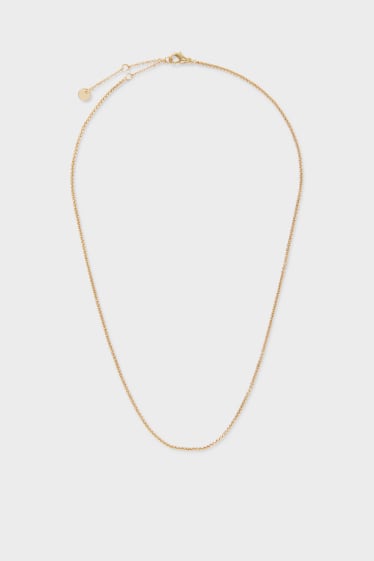 Women - SIX - necklace chain - gold-plated - gold