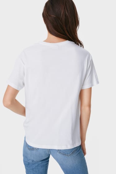 Ados & jeunes adultes - CLOCKHOUSE - T-shirt - Disney - blanc