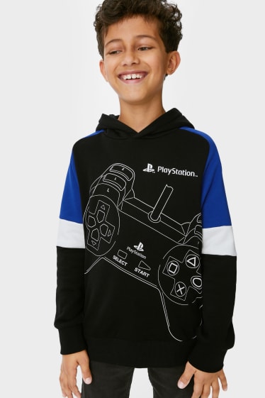 Dzieci - PlayStation - bluza z kapturem - czarny
