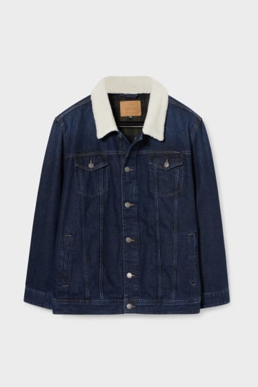 Men - Denim jacket - denim-dark blue