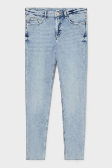 Dames - Premium skinny ankle jeans - jeansblauw