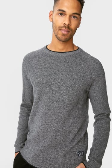 Men - Jumper - gray-melange